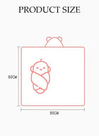 DUNISO Baby Bath Towels Newborn Hooded Baby Towel Ultra Absorbent and Soft Cotton Hooded Washcloth for Baby Toddler Infant Unisex Hooded Baby Bath Towel - Image 4
