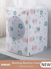 DUNISO All Inclusive Washer Cover, PVEA Waterproof Dustproof Durable Tumble Washing Machine Cover, Washer Protection Case with Smooth Zipper for Laundry Kitchen Home