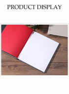 DUNISO Photo Albums，Magnetic Self-stick Photos Hand Made DIY Albums，Extra Large Capacity Family Wedding Picture Albums ，40 Pages Linen Cover Photo Book，Off White, 27*28cm - Image 4