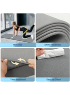 DUNISO Gym Mat with Bag, Foldable Pilates Mat, Easy to Carry, Non Slip Double-Sided Professional Pilates Mat for Women Workout, Exercise, Yoga, Fitness, Stretching, Pilates, Travel, Home - Image 5
