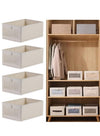 DUNISO 3 pack Drawer Organiser, Clothes Organizer, Elevate your Closet with Foldable Storage Organize, Stylish Wardrobe Organizers and Storage