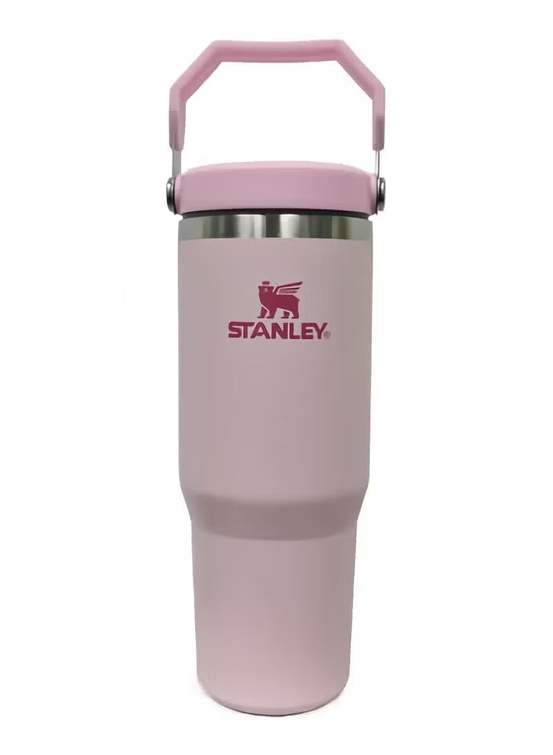 Stanley 30oz Flipstraw Stainless Steel Vacuum Insulated Tumbler, Cream (pink)