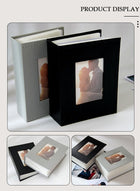 DUNISO 2Pcs Pockets Photo Album,with Picture Display Window, Cartoon Kids Children Picture Storage with 100 Pages Each, Frame Large Capacity  Leather Frame Cover Picture Case Photo Album Gift - Image 5