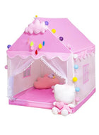 DUNISO Kids Play Tent Game House Playhouse，Play Tent Playhouse For Kids Princess Castle Tent ，Suitable for bedrooms, living room, backyards, parks