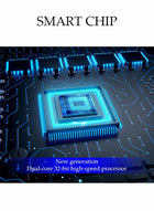 DUNISO Intelligent Biometric Fingerprint Password Attendance Machine, Employee Sign-In Recorder, Clock-In Machine, Employee Intelligent Fingerprint Sign-In Reporting Machine, Attendance Clock - Image 5