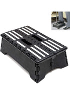 DUNISO Sturdy And Durable Portable Folding Step Stool With Semi-Folding Steps, Non-Slip Step Stool, Sturdy And Durable, Suitable For Kitchen, Bathroom, Bedroom, Children Or Adults, Convenient For Climbing High Beds Or Stairs.