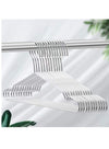 DUNISO 30 Pack Clothes Coat Hangers, Wire Hangers Heavy Duty Stainless Steel Hangers With Non Slip Grooves, Strong And Durable, For Suits, Coats, Dresses, Jackets, Pants And Formal Wear