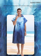DUNISO Hooded Bathrobe for Adults, Microfiber Towel Poncho with Hood, Quick Dry Surf Poncho, Lightweight Pool Poncho Men Women Hooded Beach Towel for Water Sports Outdoor - Image 4