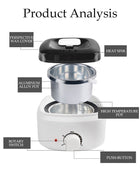 DUNISO Hair Removal Wax Heater, Fast Wax Melting Machine, Safe Materials, Hair Removal Wax Machine, Hair Removal Tools - Can Be Used For Hair Removal And Wax Therapy, Wax Heater, Hot Wax Machine, Wax Melting Machine, Beauty Wax Bean Heater - Image 3