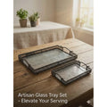 ARTISAN GLASS TRAY HW-24-27