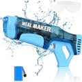 Fast Auto Suction Electric Water Gun,High Powered Squirt Guns Up to 28-32FT Range,IP67 Waterproof Full Auto 330+ Continuous Water Pistol for Adults/Kids