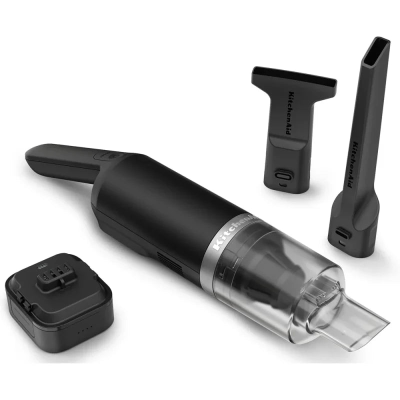KitchenAid 5KKVR121BM, Cordless Handheld Vacuum with Battery GO-5KKVR121BM, Black Matte