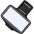 Running Armband, Smartphone Holder, Black, One Size Fits Most, Running Smartphone Pouch, Jogging, Arm Pouch, Arm Holder, Compatible with All iPhone Models