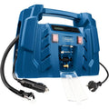 Scheppach Airforce 5 Compressor with Digital Display, 12 V / 230 V Connection for Car/Car, Portable Suitcase Compressor, 8 Bar Working Pressure, 150 W, Suction Power 36.5 l/min, Includes Accessories