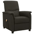 vidaXL Reclining Massage Chair Taupe Grey Fabric (SKU-338914)