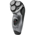 ProfiCare PC-HR 3053 Men’s Razor Triple Shaving System with Flexible Shaving Heads, Soft Touch Housing, Grey