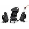 Mother’s Choice Ruby Ultra Compact Trolley Stroller, Black – Lightweight, Convenience & Functionality with Luggage Handle, UPF50+ Canopy, Great for Travelling& Compact Storage