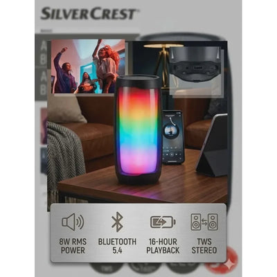 Silver Crest  Bluetooth Speaker