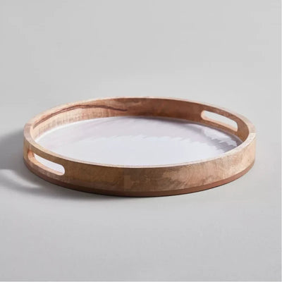 Pearl Mango Wood Serving Tray
