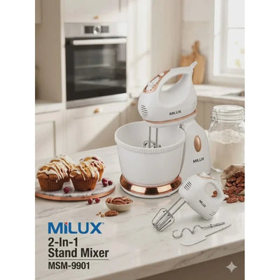 MILUX 2in1 Stand Mixer