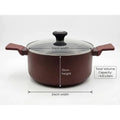MAGEFLON COOKING POT 24CM 4.5LITERS