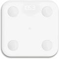 Xiaomi Mi Body Composition Scale, 10 precise body data points, Mi Fit App, store up to 16 user profiles, strong tempered glass with anti-slip finish – White
