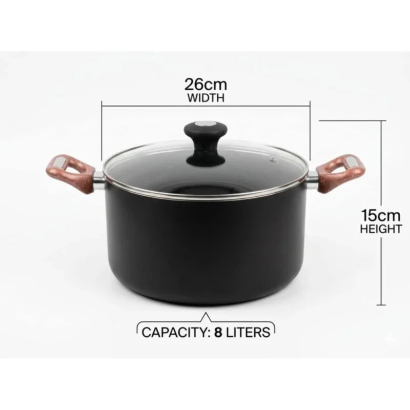 COOKING POT 26CM 8LITERS