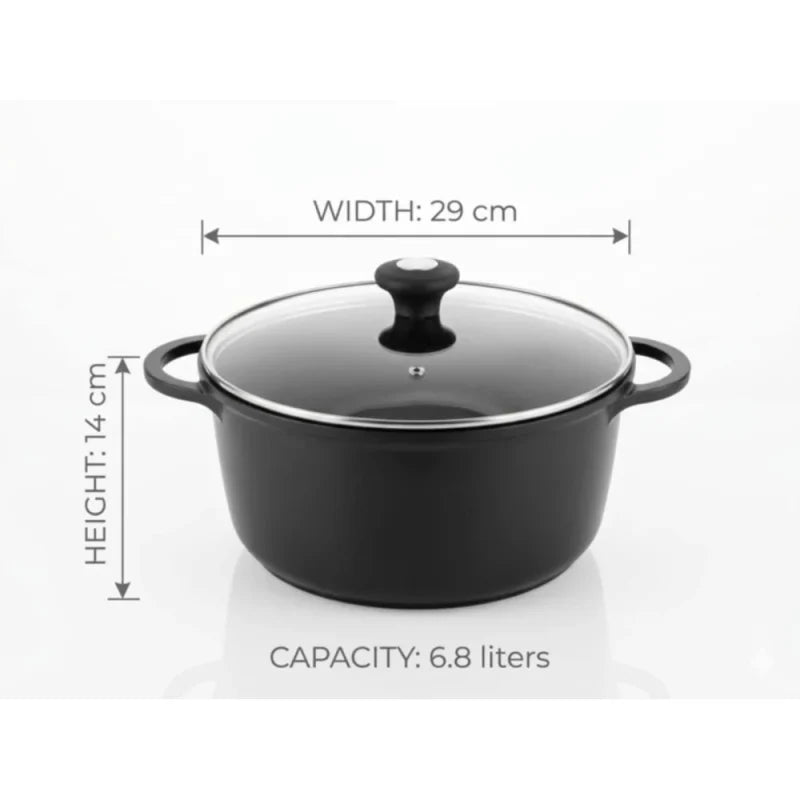 BLOKKER COOKING POT 29CM 6.8LITERS