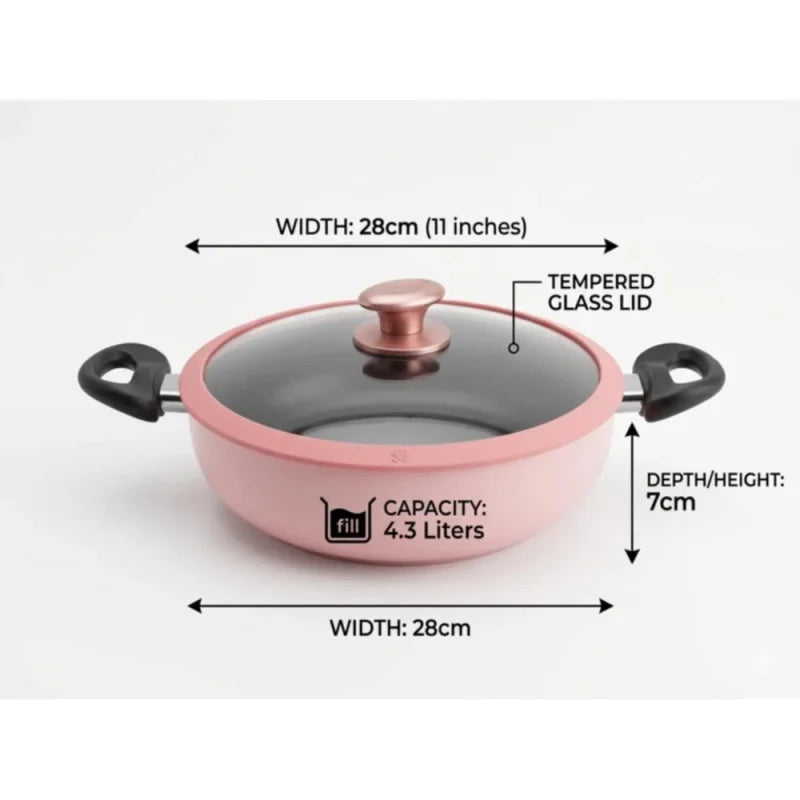 COOKING POT 28CM 4.3LITERS