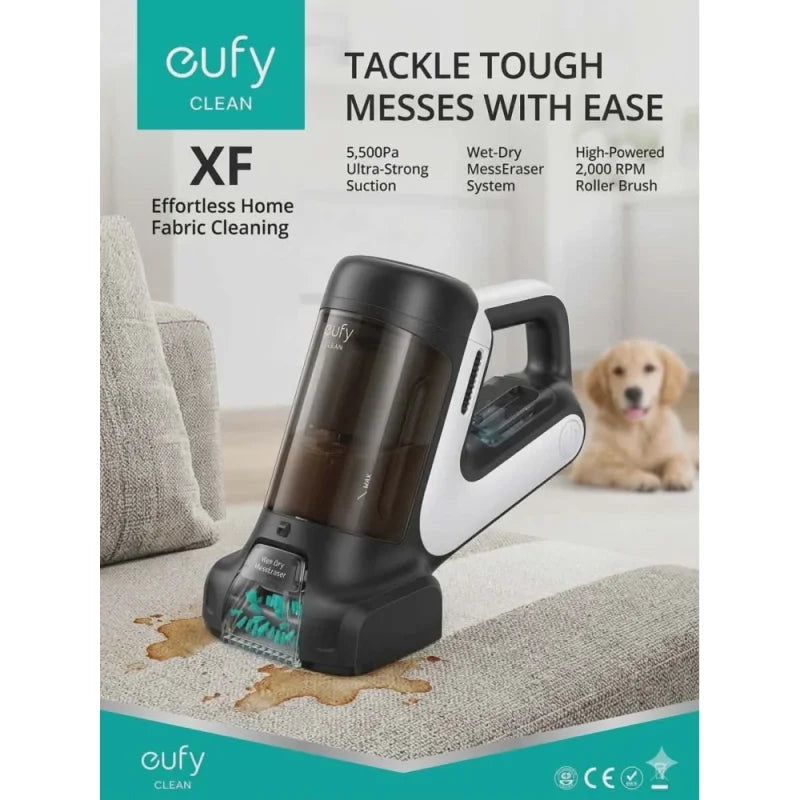 eufy Clean XF (T2531) Portable Carpet & Upholstery Cleaner
