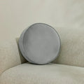 Mainstays Filmore Round Decorative Throw Pillow 16″ x 16″ Gray, 1 Count, Adult & Teen