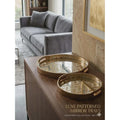 LUXE PATTERENED MIRROR TRAY
