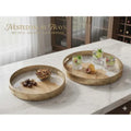 LUXE HONEY COMB DESIGN TRAY