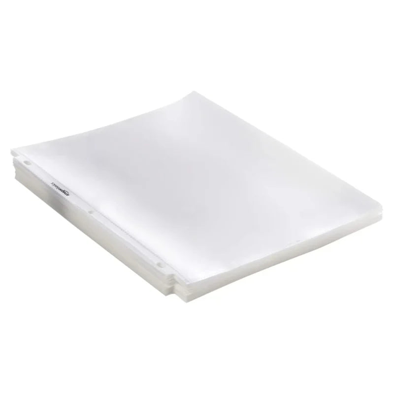 Amazon Basics Heavy Duty Sheet Protectors for Page Storage, Clear, 100 Pack